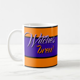 Caneca De Café Túmulo Personalizado das Bruxas do Halloween