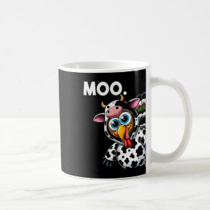Caneca De Café Turca Moo Vaca Costume Engraçado Dia de Ação de Gr