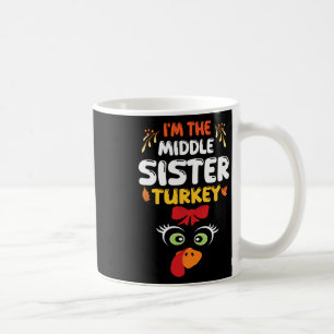 Caneca De Café Turco bonito Um rosto Arco Eu sou a Irmã Média Tur