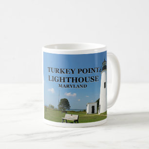 Caneca De Café Turco Point Lighthouse, Maryland Mug