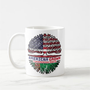 Caneca De Café Turcomenistão Americano Turcomenistão Raízes em Ár
