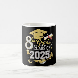 Caneca De Café Turma da 8ª Série Graduada em 2025 Graduação