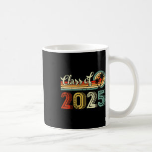Caneca De Café Turma De 2025 Formandos 2025 Retro Volta às Aulas
