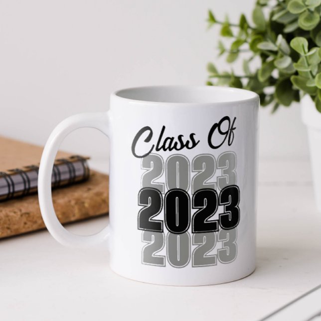Caneca De Café Turma de Graduação Retro (Class of Graduation Mug)