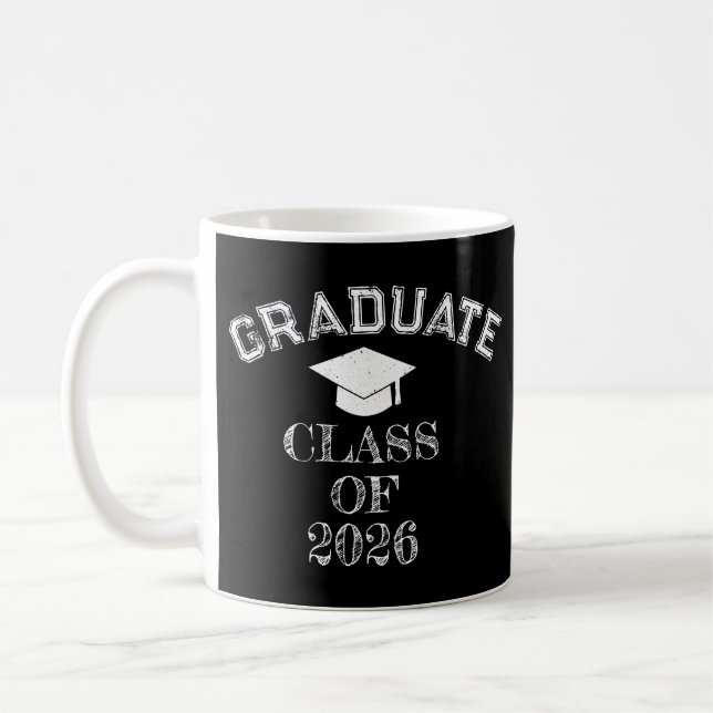 Caneca De Café Turma de Graduados de 2026 (Esquerda)