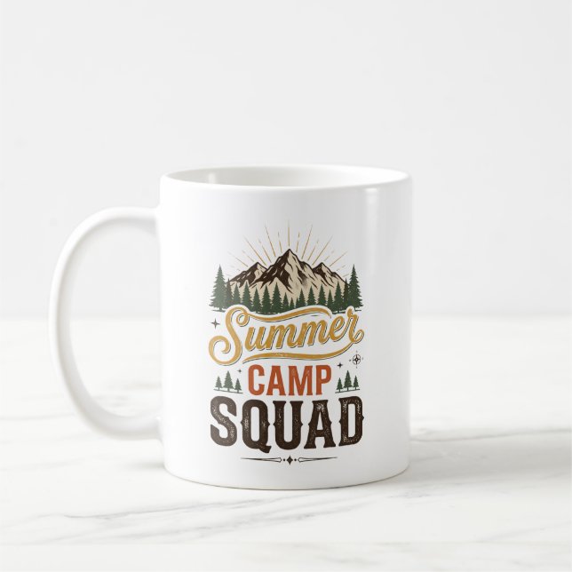 CANECA DE CAFÉ TURMA DO ACAMPAMENTO DE VERÃO (Esquerda)