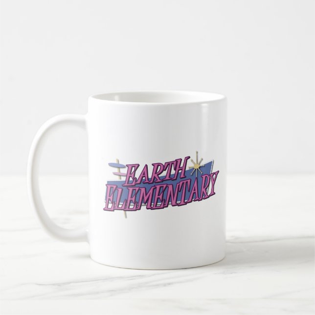 Caneca De Café Turma Elementar da Terra (Esquerda)