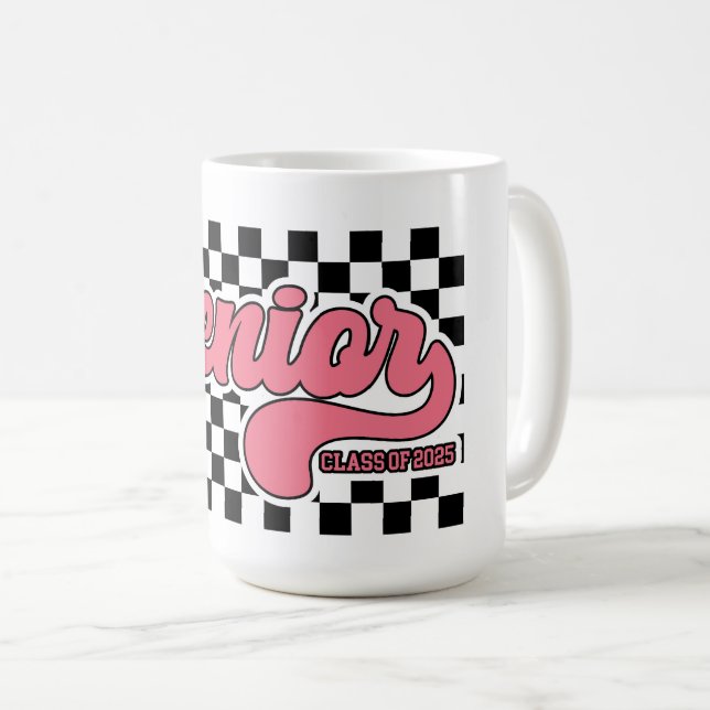 Caneca De Café Turma Sênior de 2025 (Frente Esquerda)