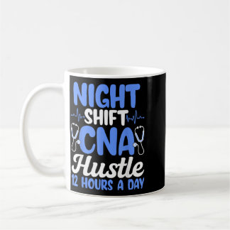 Caneca De Café Turno da Noite Cna Trabalha 12 Horas Por Dia