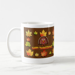 Caneca De Café Turquia bonito na acção de graças