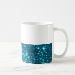 Caneca De Café Turquoise Sparkle