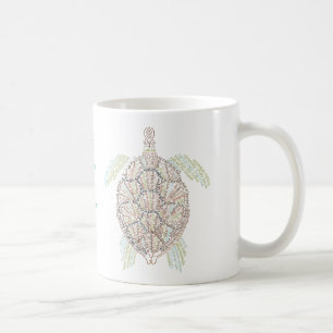 Caneca De Café Turtle Mug do Mar do Mundo