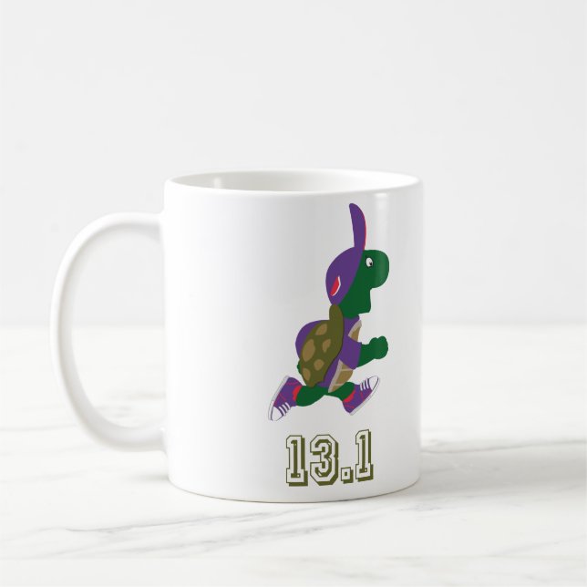 Caneca De Café Turtle Runner 13.1 (Esquerda)