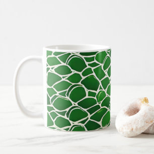 Caneca De Café Turtle Shell Pattern