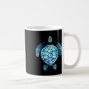 Caneca De Café Turtle Watercolor Tie Dye Sea Ocean Save Planet Ea