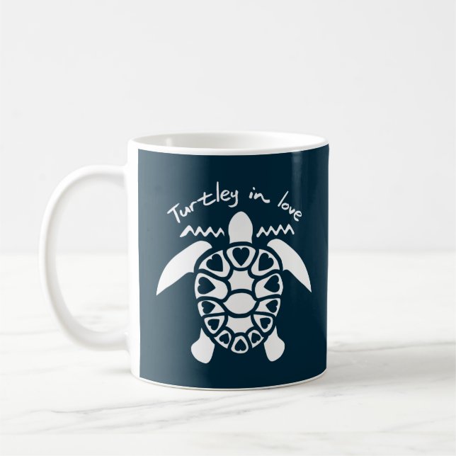 Caneca De Café Turtley In Love - Turtle (Esquerda)