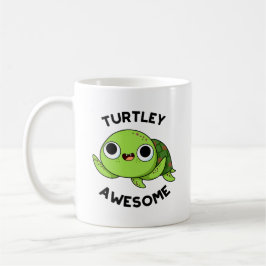 Caneca De Café Turtley Incrível Tartaruga Engraçado