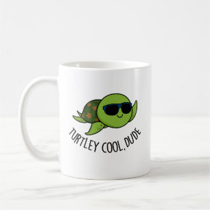 Caneca De Café Turtley Legal Duo Engraçado Turtle Pun