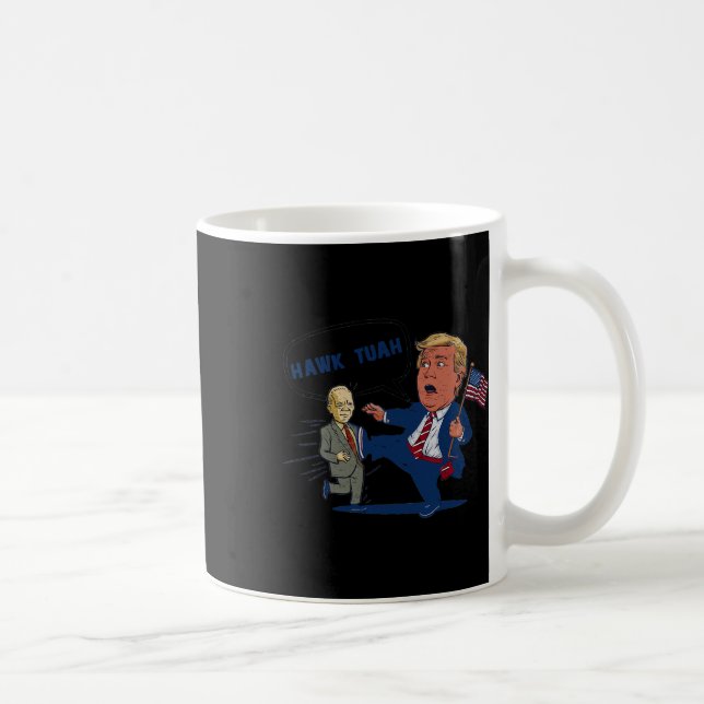 Caneca De Café Tush Thush Presidential Candidato Parody Trump (Direita)