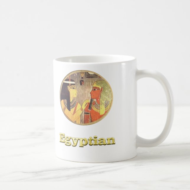 Caneca De Café Tutancâmon e Egito (Direita)