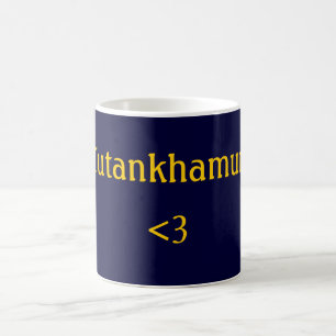 Caneca De Café Tutankhamun <3