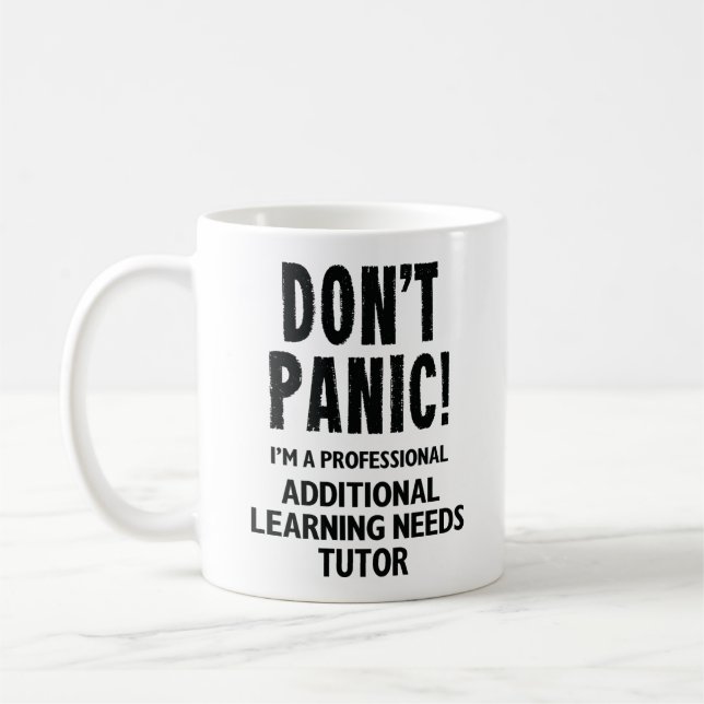 Caneca De Café Tutor de necessidades de aprendizado adicionais (Esquerda)