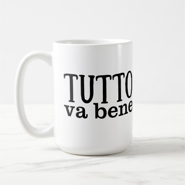 Caneca De Café Tutto Va Bene (semplice) (Esquerda)