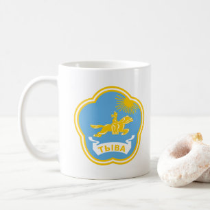 Caneca De Café Tuvan Crest e Instrumentos