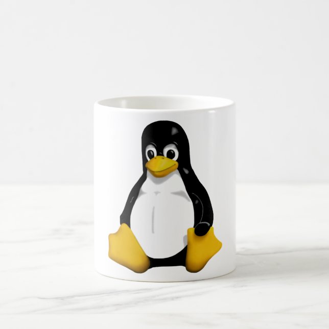 Caneca De Café Tux (Centro)
