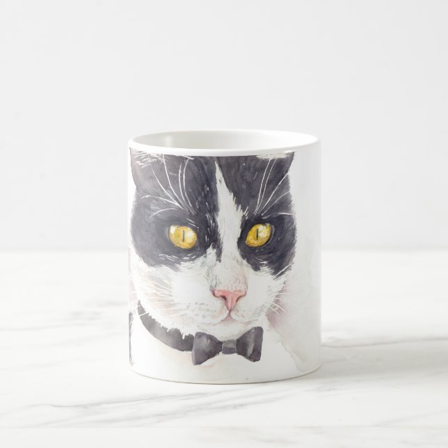 Caneca De Café Tuxedo cat (Centro)