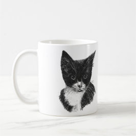 Caneca De Café Tuxedo Cat Mug