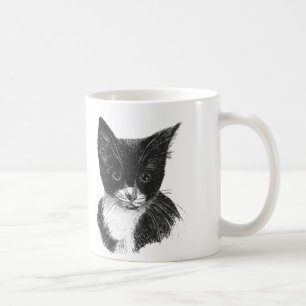 Caneca De Café Tuxedo Cat Mug