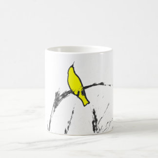 Caneca De Café Tweet amarelo