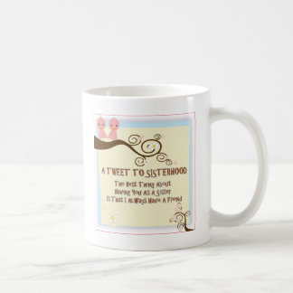 Caneca De Café tweet da irmandade