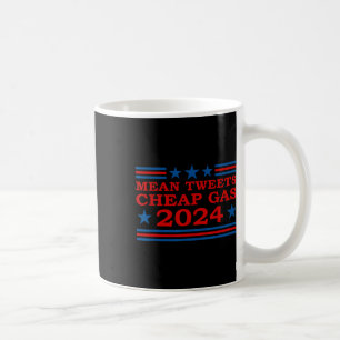 Caneca De Café Tweets Barap Gas 2024 Funny Pro-trump Election
