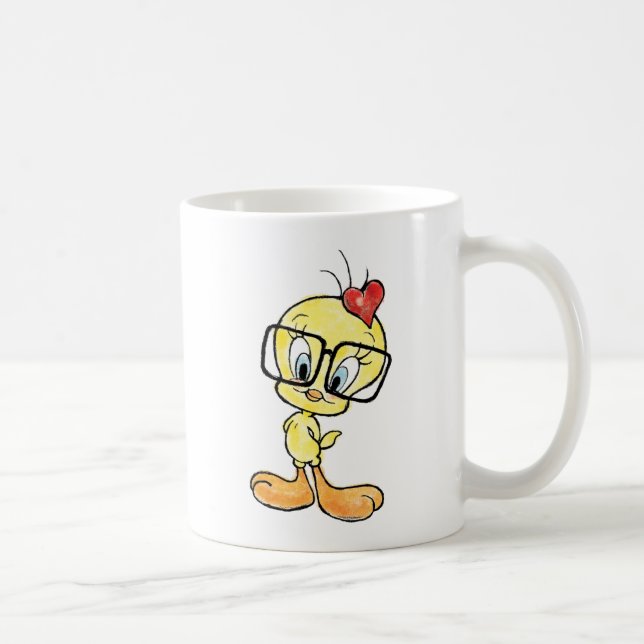Caneca De Café TWEETY™ Nerd (Direita)