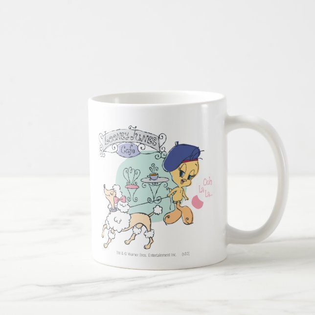 Caneca De Café TWEETY™ Paris (Direita)
