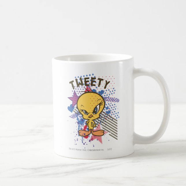Caneca De Café TWEETY™ Zangado (Direita)