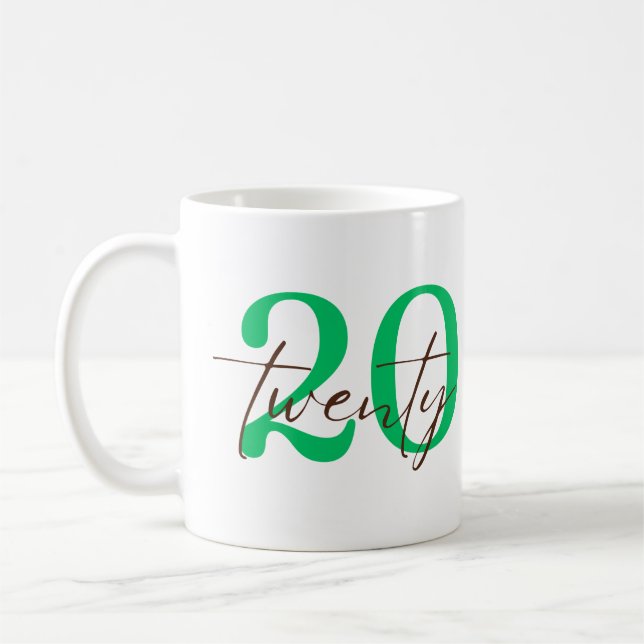 Caneca De Café Twentyeeith Year with Personalization (Esquerda)