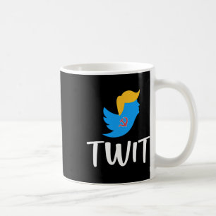 Caneca De Café Twet - Anti-trump -