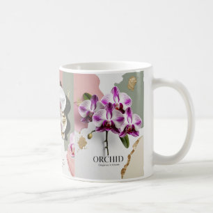 Caneca De Café Twilight Bloom Mug - Elegância Orquídea