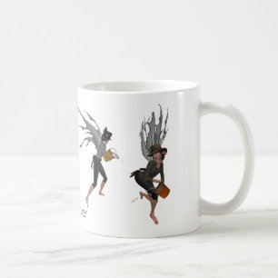 Caneca De Café Twin Boy Faeries Coffee Mug