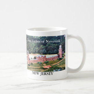 Caneca De Café Twin Lights of Navesink, New Jersey Mug
