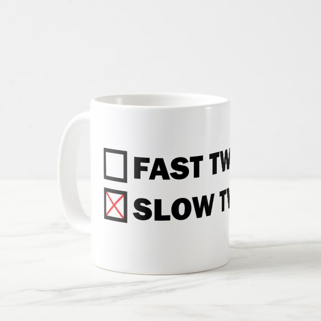 Caneca De Café Twitch lento (Frente Esquerda)