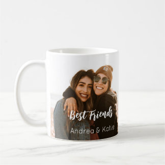 Caneca De Café Two Photo Personalized Name