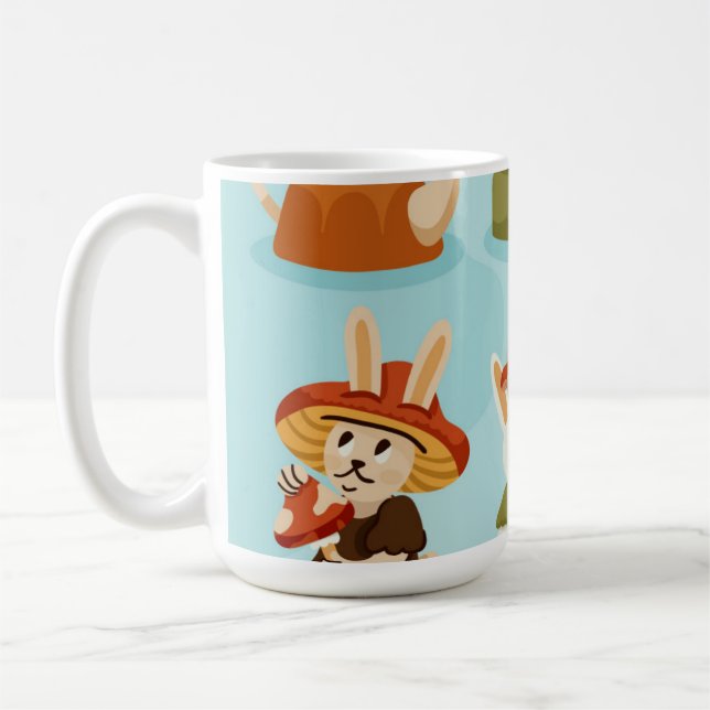 Caneca De Café Two-Tone Sticker design coffee mug  (Esquerda)