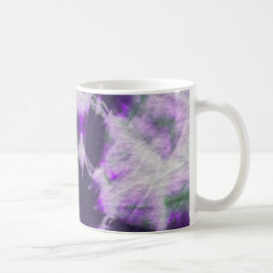 Caneca De Café Tye Dye Composition #1 por Michael Moffa
