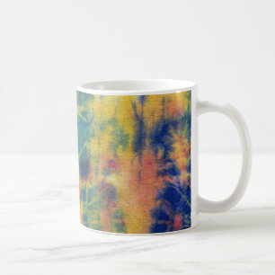 Caneca De Café Tye Dye Composition #5 por Michael Moffa