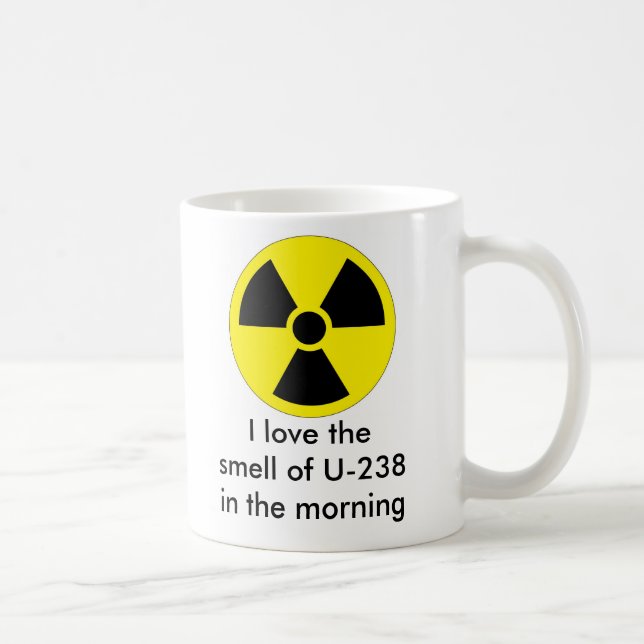 Caneca De Café U-238 está QUENTE (Direita)