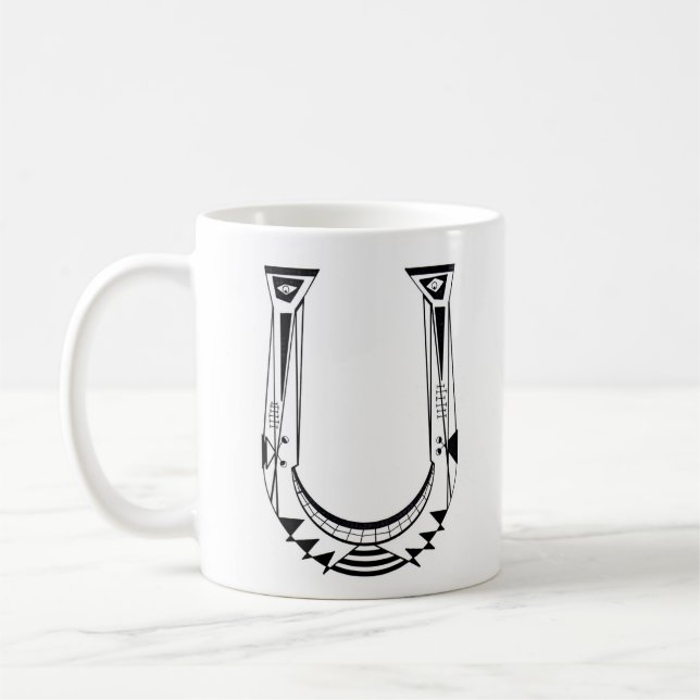 Caneca De Café "U" Café Mug (Esquerda)
